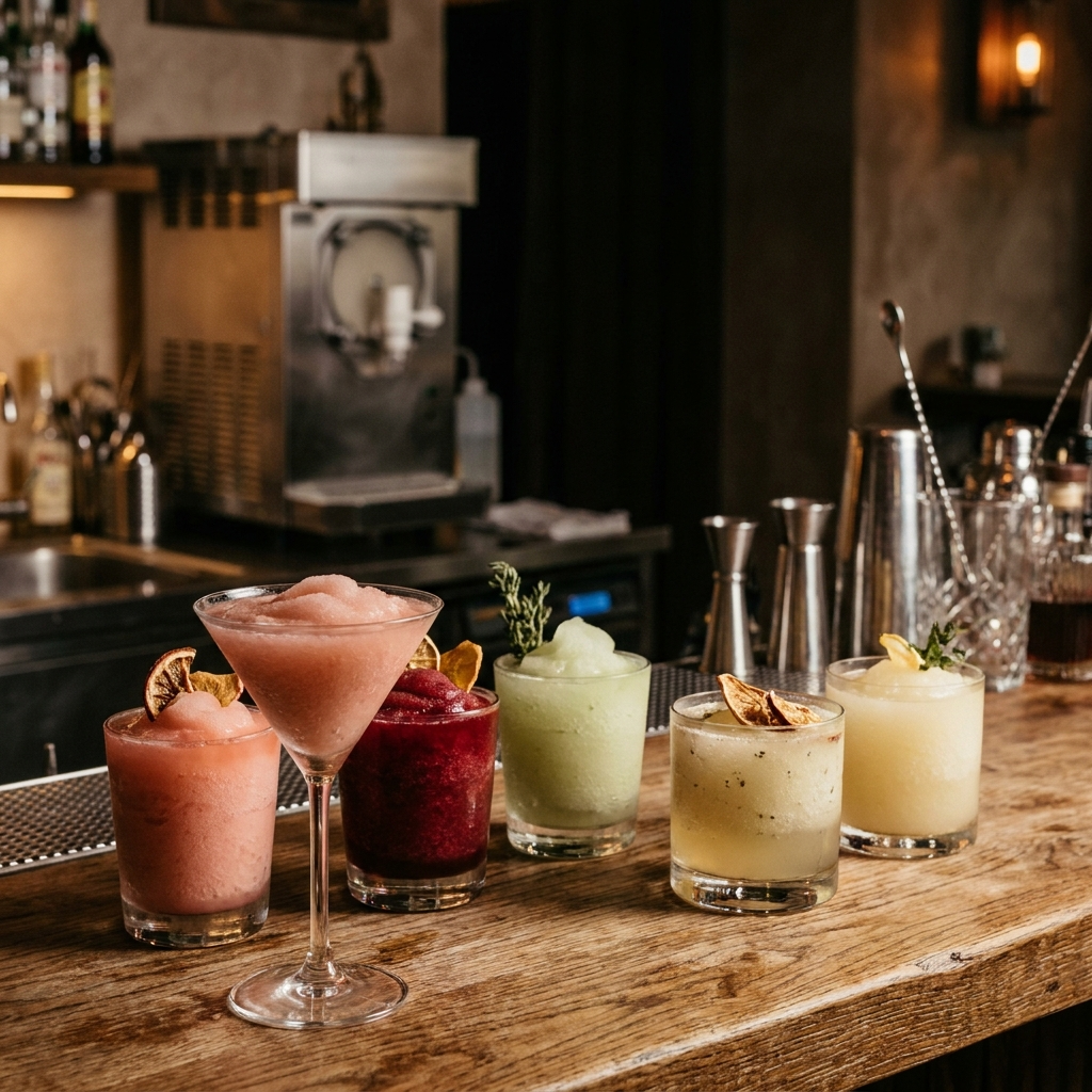 Slush-Maschine für Cocktails: was du wissen musst