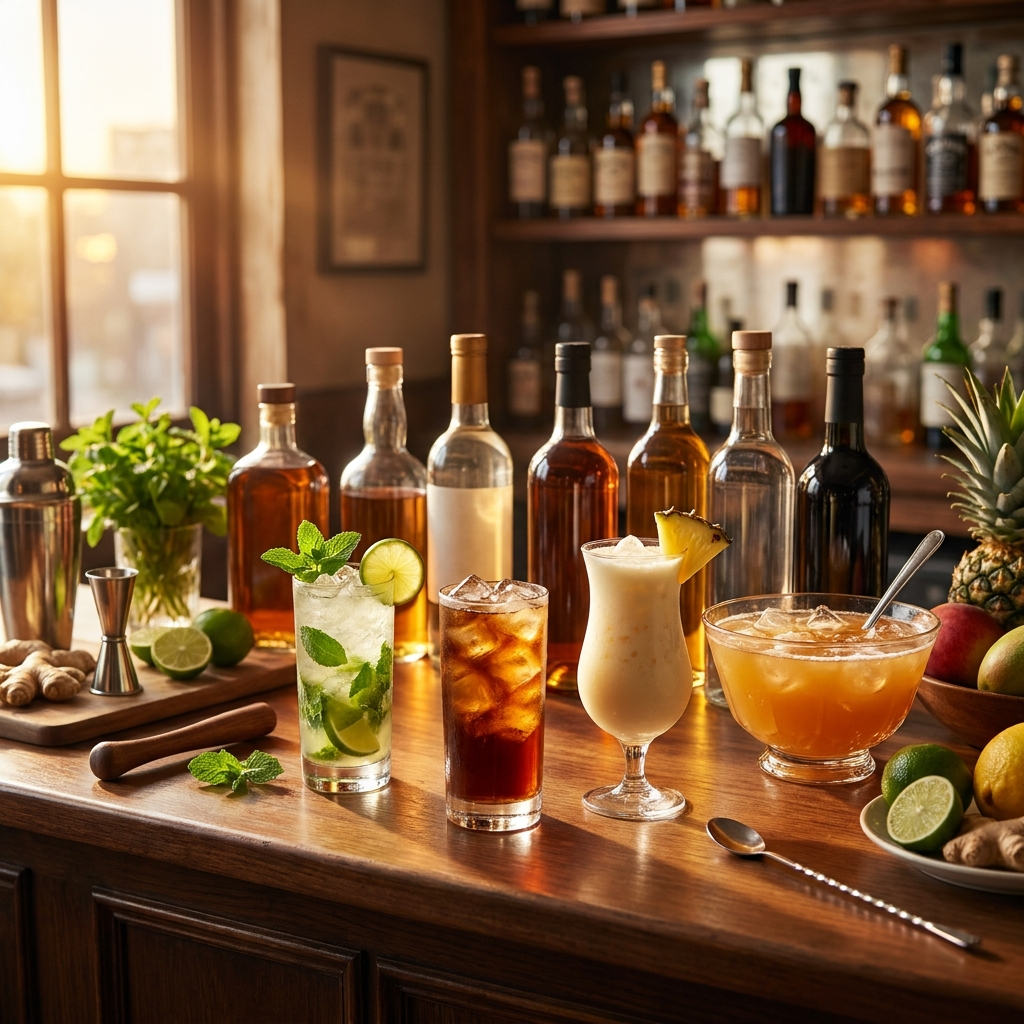 Welcher Rum für Cocktails?