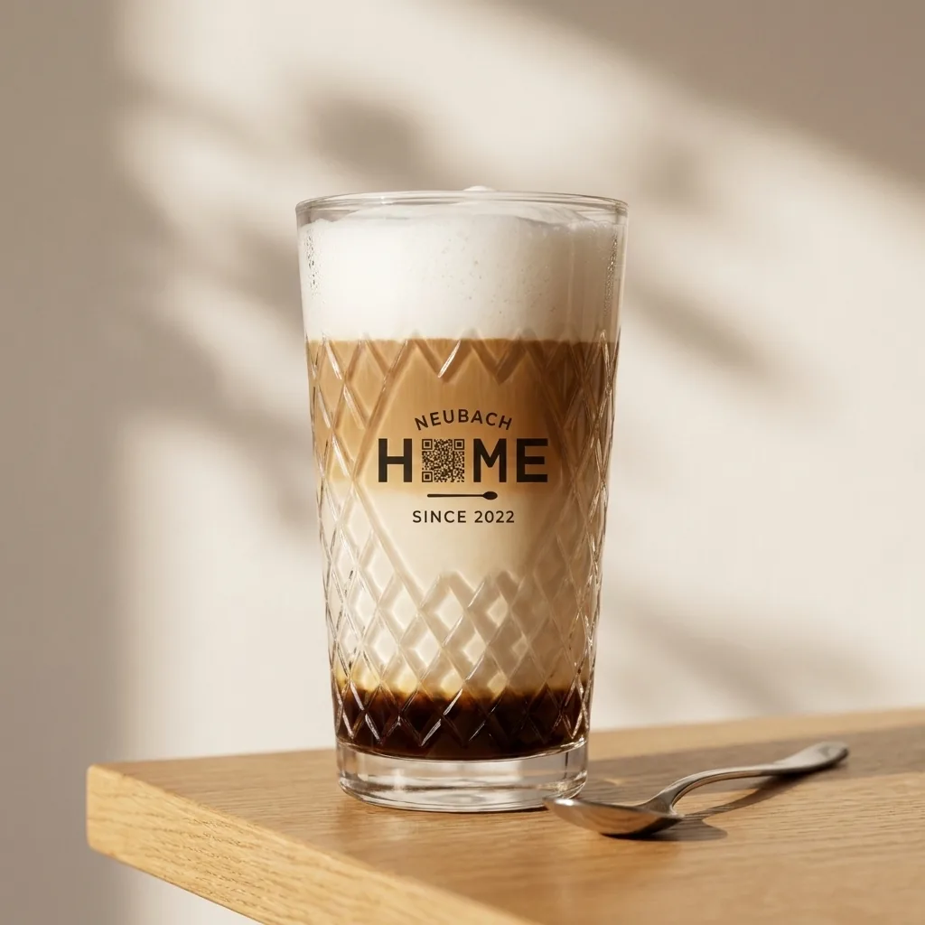 Latte Macchiato im 500 ml Glas von Neubach