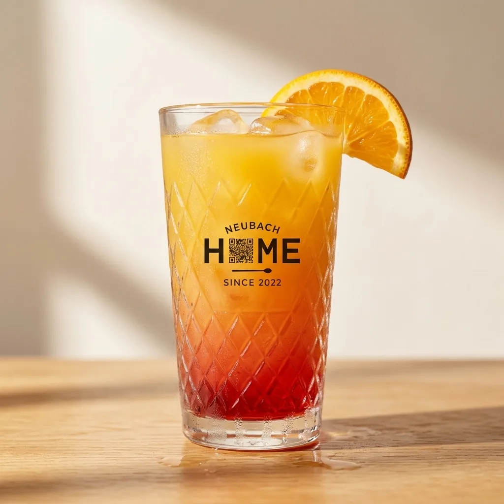 Tequila Sunrise im 500 ml Cocktailglas von Neubach